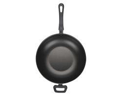 Imagem do produto wok c/ cabo e pega auchan aluminio 28cm
