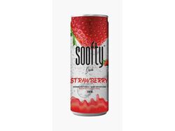 bebida com gás soofty morango 0.33l product image