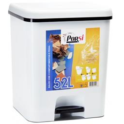 Imagem do produto Balde com pedal eco branco