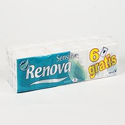 Imagem do produto Lenços de bolso sensitive, brancos, 10 unidades