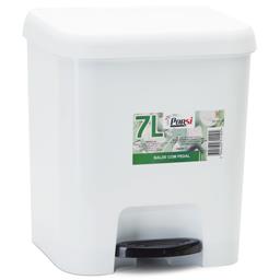 Imagem do produto Balde com pedal branco