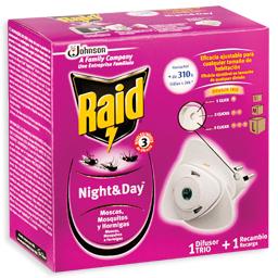 Imagem do produto Inseticida elétrico, trio, nigth & day