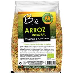Imagem do produto Arroz integral vegetais e curcuma bio
