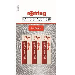 Borracha de lápis b20, 2 unidades product image