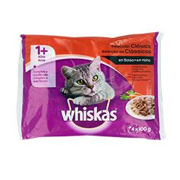 Imagem do produto Alimento húmido para gato +1 ano, sabor a carne