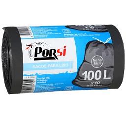 Imagem do produto Sacos do lixo 100 litros com fecho fácil