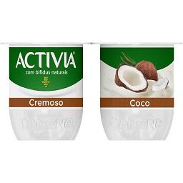 Imagem do produto Iogurte activia cremoso coco