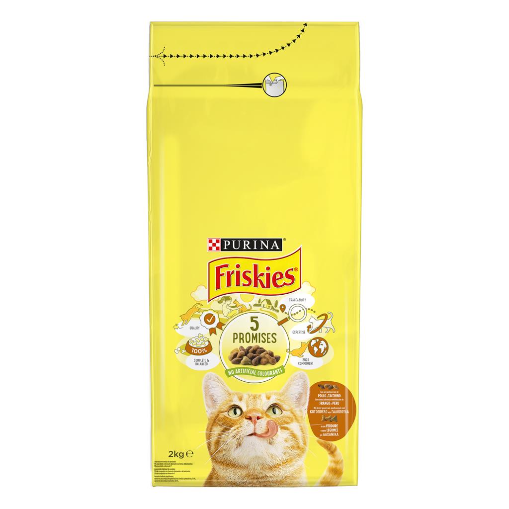Imagem do produto Alimento Seco P/ Gato Frango e Peru