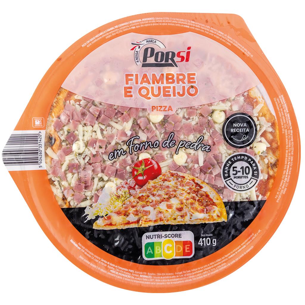Imagem do produto Pizza Fiambre e Queijo em Forno de Pedra
