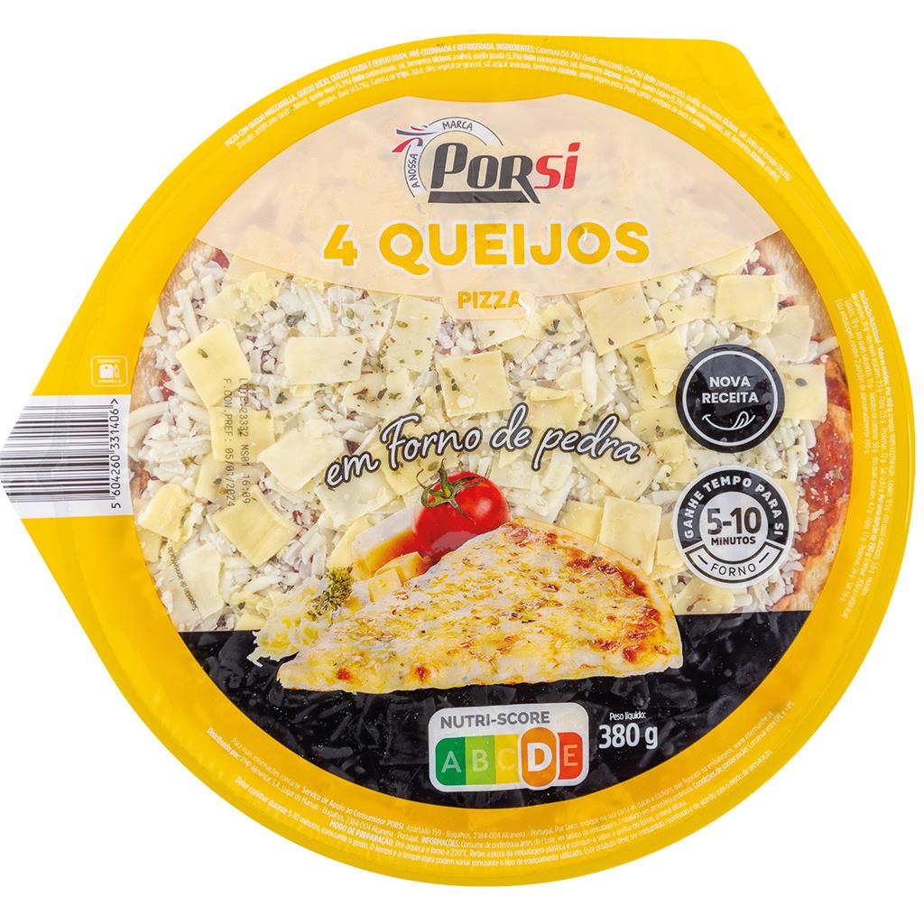 Imagem do produto Pizza 4 Queijos em Forno de Pedra