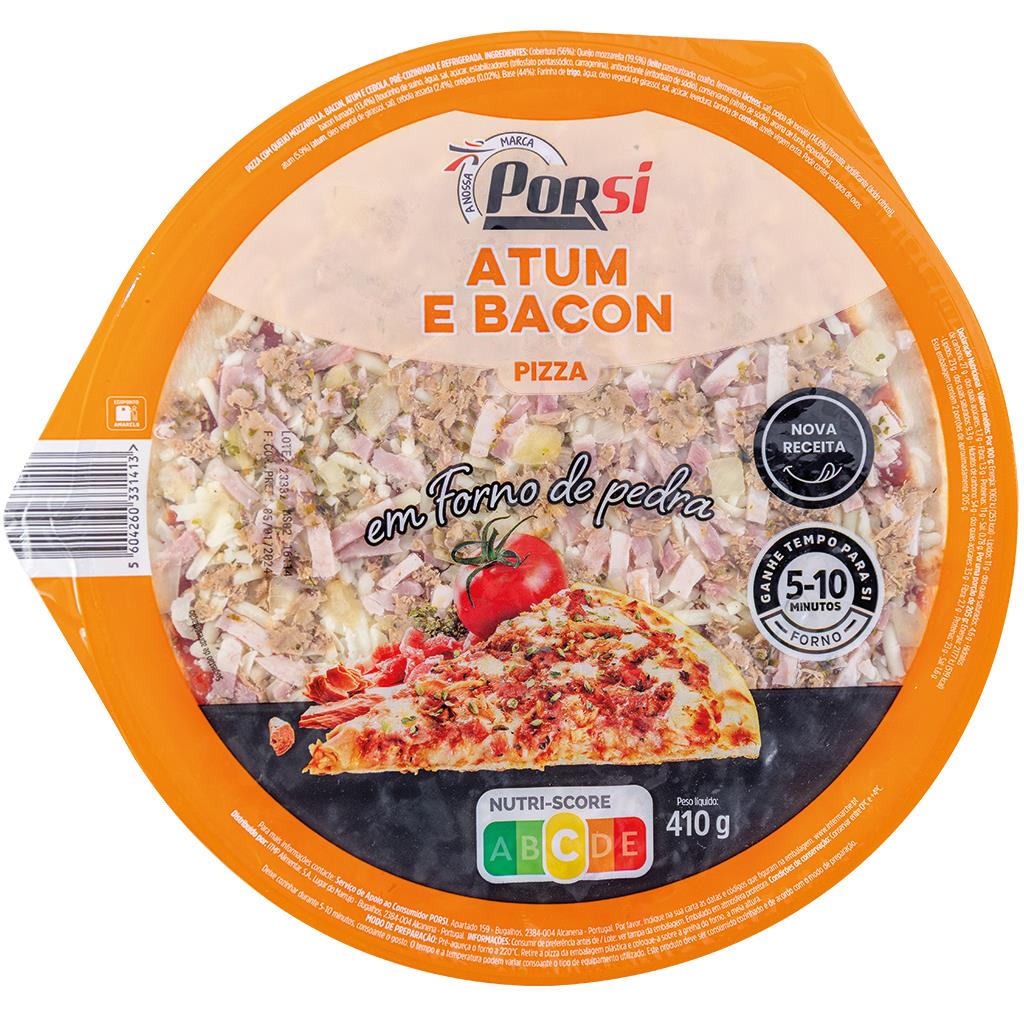 Imagem do produto Pizza Atum e Bacon em Forno de Pedra