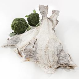 Imagem do produto Bacalhau graúdo inteiro salgado, seco