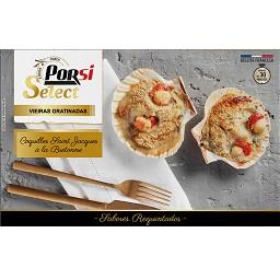 Imagem do produto 2 Vieiras Gratinadas À Bretanha