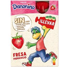 Imagem do produto Danonino para levar, polpa de morango