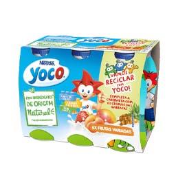 Imagem do produto Yoco liq. frutas variadas all nat 6x90g