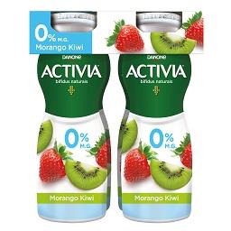 Imagem do produto Iogurte activia líquido 0% morango/kiwi