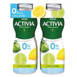 Imagem do produto Iogurte activia líquido 0% lima/limão