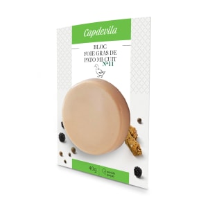 Imagem do produto Bloco de Foie Gras de Pato Mi-Cuit Capdevila Senses