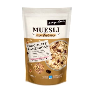 Imagem do produto Muesli ao Forno Chocolate e Amêndoas Pingo Doce