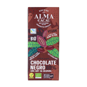 Imagem do produto Tablete de Chocolate Negro 60% com Café da Colômbia Alma do Cacau