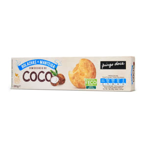 Imagem do produto Bolacha de Manteiga Recheio Coco Pingo Doce