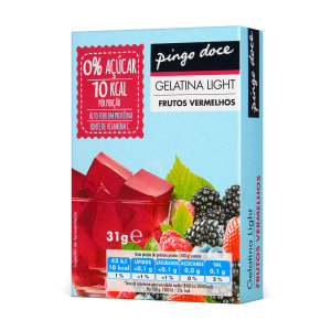 Gelatina de Frutos Vermelhos Light Pingo Doce product image