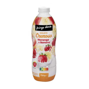 Iogurte Líquido de Morango e Banana Pingo Doce product image