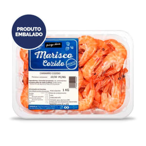 Camarão Cozido 20/30 Pingo Doce - Unidade 1 Kg product image