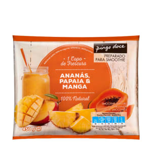 Imagem do produto Preparado para Smoothie Ananás, Papaia e Manga Pingo Doce