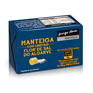 Manteiga com Flor de Sal do Algarve Pingo Doce product image