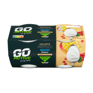 Imagem do produto Iogurte Proteíco Magro de Manga e Acerola Go Active Pingo Doce - Pack 4