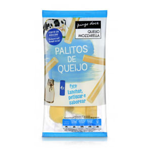 Imagem do produto Palitos de Queijo Mozzarella Pingo Doce