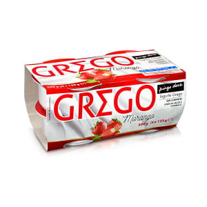 Imagem do produto Iogurte Grego de Morango Pingo Doce - Pack 4