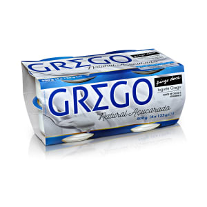 Imagem do produto Iogurte Grego Natural Açucarado Pingo Doce - Pack 4