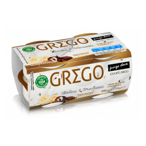 Imagem do produto Iogurte Grego Banana Stracciatella Pingo Doce - Pack 4