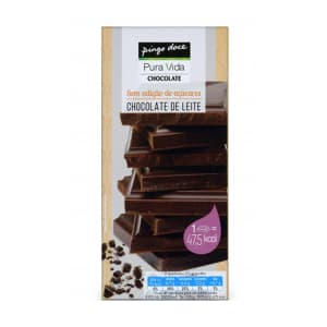 Imagem do produto Tablete de Chocolate de Leite sem Açúcar Pura Vida