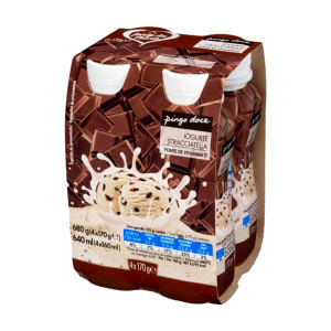 Imagem do produto Iogurte Líquido Stracciatella Pingo Doce - Pack 4