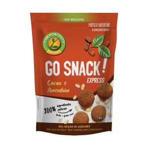 Imagem do produto Go Snack Express Cacau e Amendoim Cem Porcento