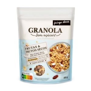 Imagem do produto Granola de Fruta e Frutos Secos sem Açúcar Pingo Doce