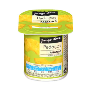Imagem do produto Iogurte com Pedaços de Ananás Pingo Doce (min. 4 un)