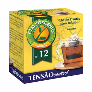 Imagem do produto Chá Infusão Nº12 Tensão Control Cem Porcento