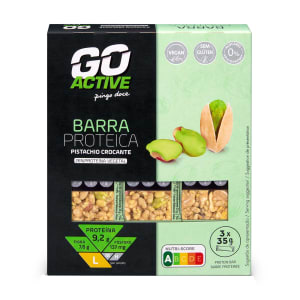 Imagem do produto Barra Proteína Vegetal Pistachio Crocante Go Active Pingo Doce