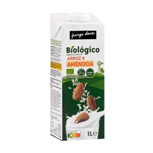 Bebida de Arroz e Amêndoa Biológico Pingo Doce product image