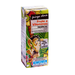 Imagem do produto Sumo Fruta e Vitaminas Tropical Pingo Doce