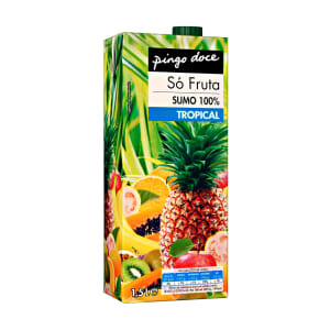 Imagem do produto Sumo 100% Só Fruta Tropical Pingo Doce