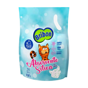 Imagem do produto Absorvente Sílica Gel para Gato Bribon