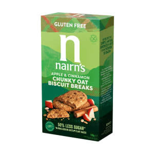 Imagem do produto Bolachas Biscuit Breaks de Maçã e Canela sem Glúten Nairn's