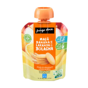 Imagem do produto Bolsa de Fruta Maçã Banana Laranja Bolacha Pingo Doce