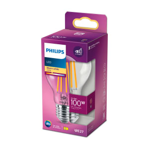 Lâmpada LED Standard Warm White 100W E27 Transparente Philips product image