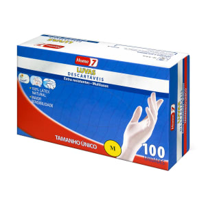 Luvas Descartáveis Tamanho Único Home7 product image